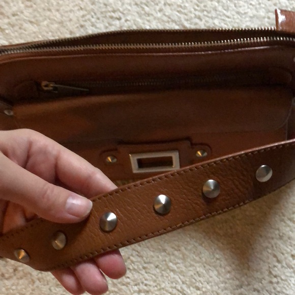 EUC Cynthia Rowley brown studded purse - Picture 5 of 5